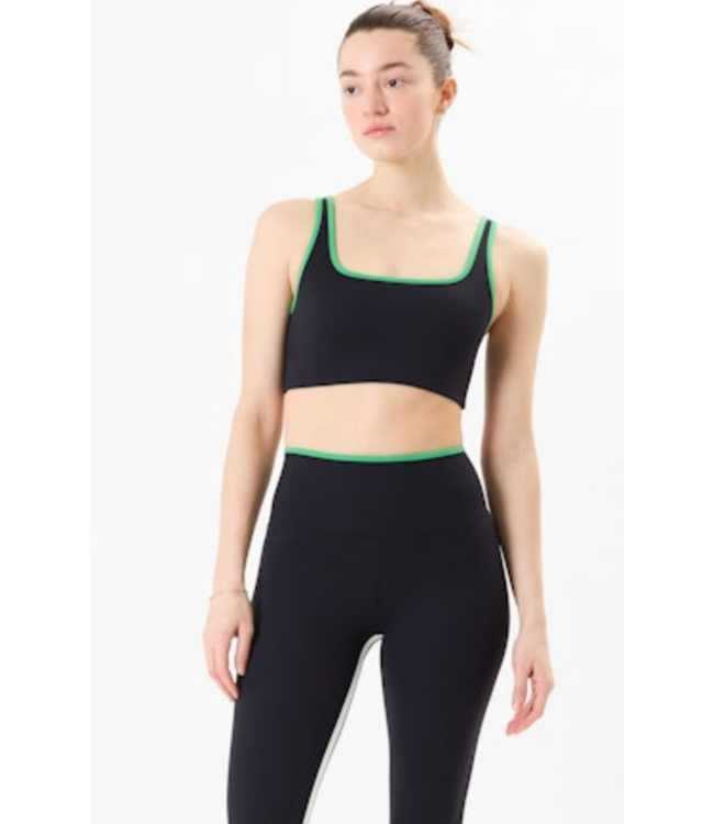 Cait Rigor Bra- Indigo/Grass