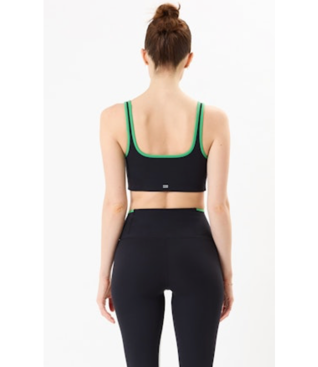 Cait Rigor Bra- Indigo/Grass