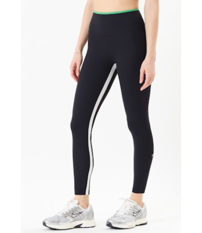 Easton Rigor High Waist 7/8- Indigo/Grass