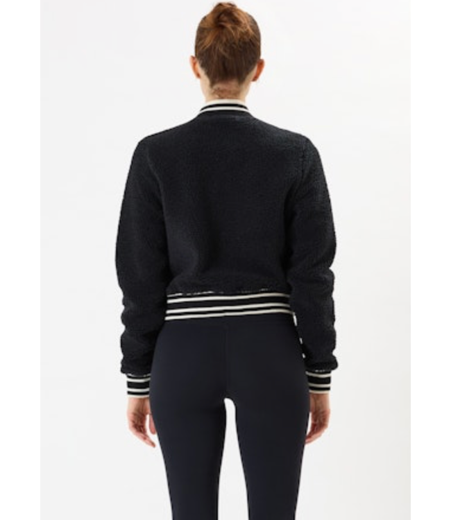Willa Sherpa Jacket- Black
