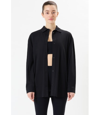 Splits59 Kate Airweight Lite Button Down- Black