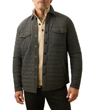 Faherty Brand Horizon Series CPO- Charcoal