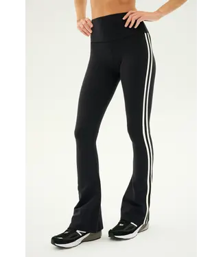 Splits59 Raquel High Waist Supplex Flare 30-Black/White