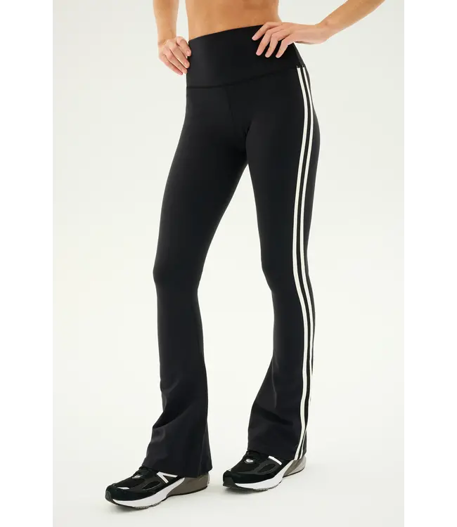 Raquel High Waist Supplex Flare 30-Black/White