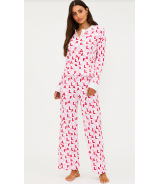 Beach Riot Pacific Long Sleep Set- Falala Cheer