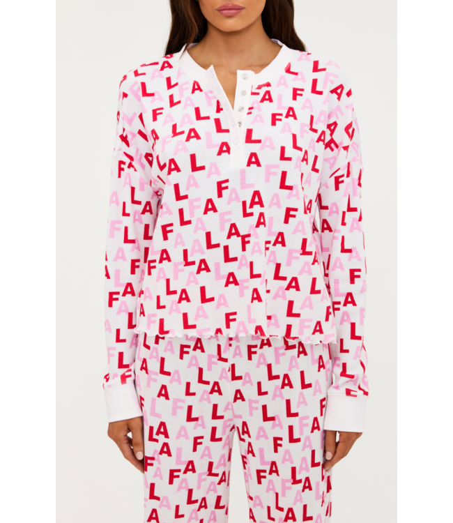 Pacific Long Sleep Set- Falala Cheer