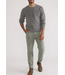 Inverness Crewneck Sweater- Mid Grey