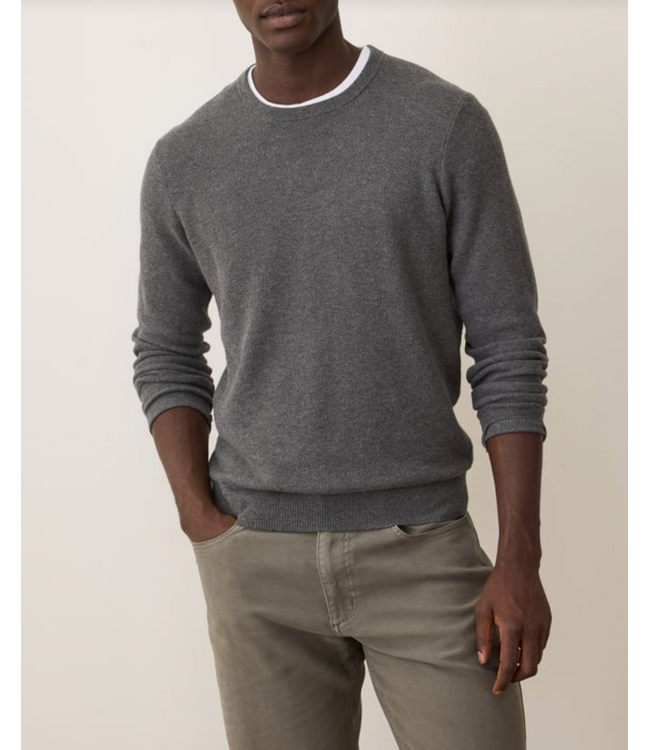Sweater Tee- Charcoal