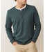Pacifica Stretch Henley- Green Gables