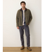 Weston Wax Canvas Barn Jacket- Olive