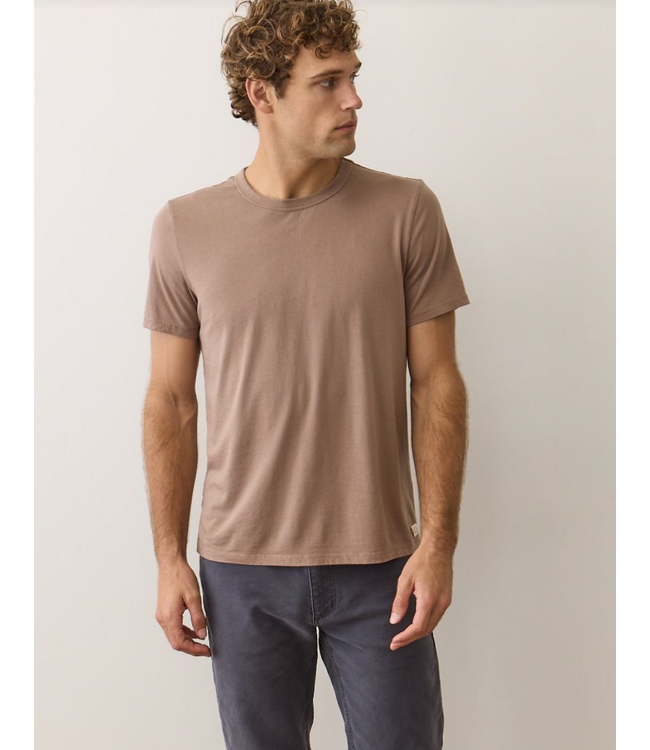 Signature Sea Change Crew Tee- Woodsmoke