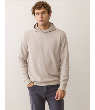 Marine Layer Waffle Hoodie- Oatmeal