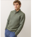 Corbet Quilted Reversible Pullover- Oatmeal/Olive