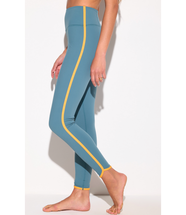 Marley 7/8 Legging- Cabana Blue