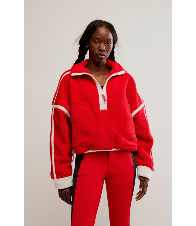 Mountain High 1/2 Zip- Winterberry Combo