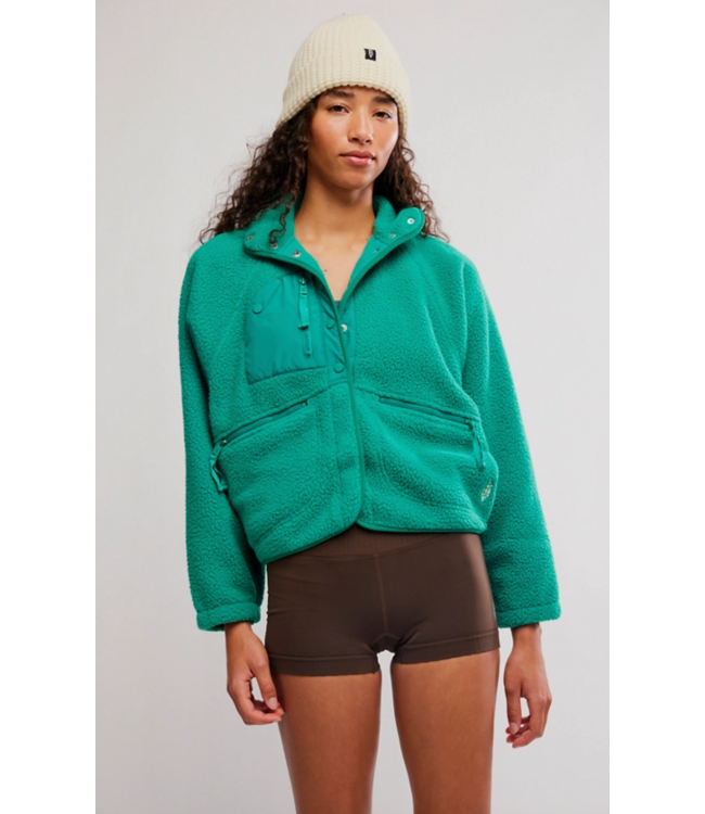Hit The Slopes Jacket- Green Glow
