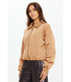 Carlotta Bomber Jacket- Tan