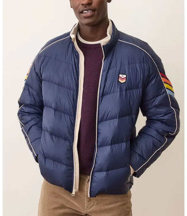 Bode Puffer Jacket- Navy