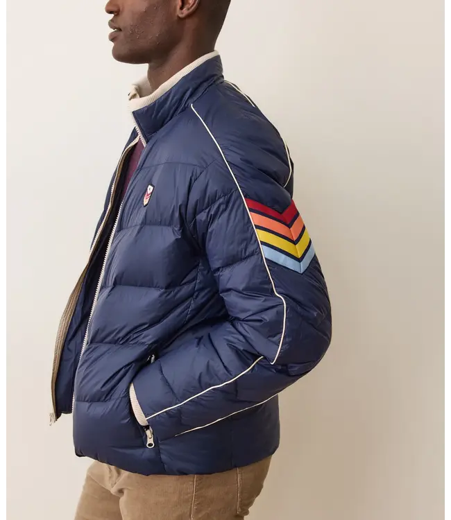 Bode Puffer Jacket- Navy