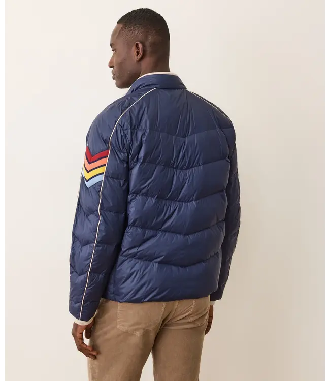 Bode Puffer Jacket- Navy