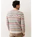 California Fair Isle Crew Sweater- Oatmeal Multi