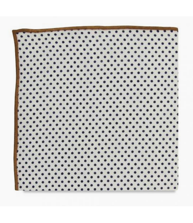 The Sadler Polka Dot Pocket Square