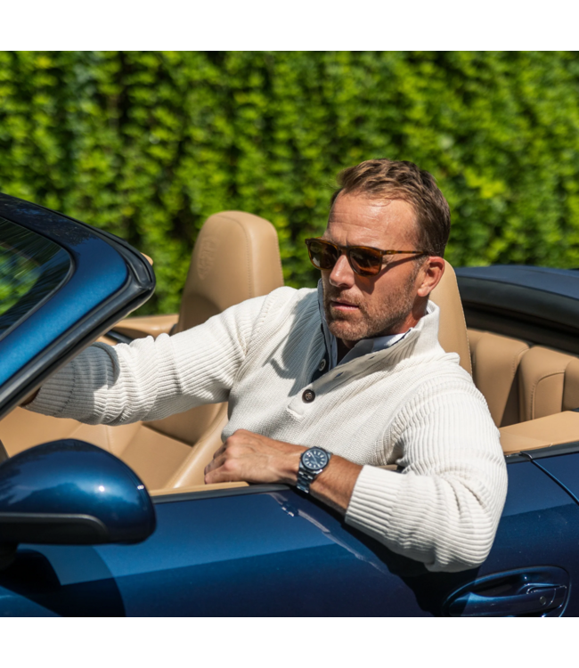 Kennebunkport Cotton Sweater- Cream