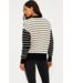 Callie Sweater- Summit Stripe