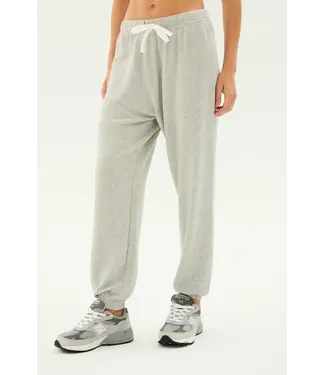 Splits59 Andie Oversized Fleece Sweatpants- Heather Grey