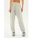 Andie Oversized Fleece Sweatpants- Heather Grey