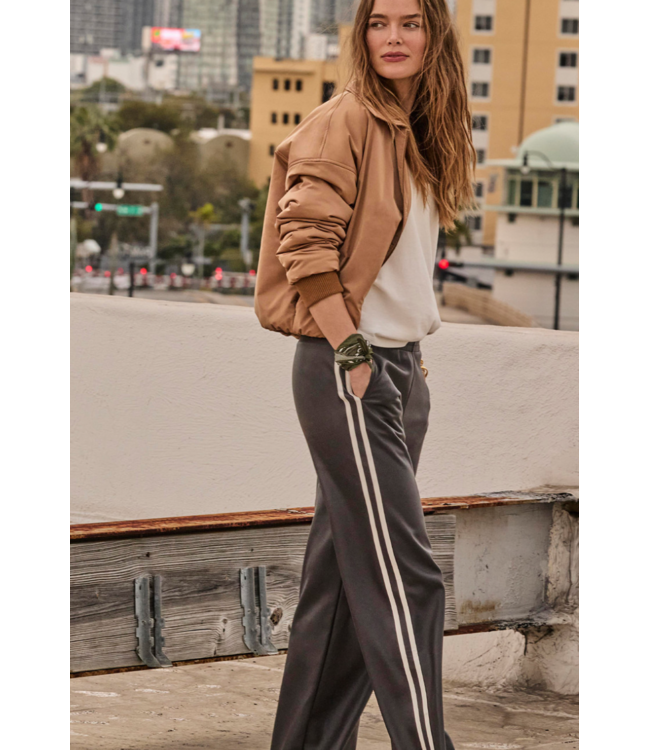 Vegan Leather Twilight Pant- Ebony