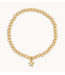 Bezel Star Bracelet- Yellow Gold