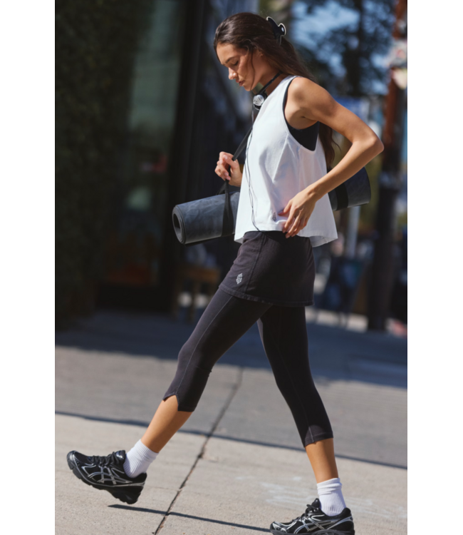 Hot Shot Twist Tank- White