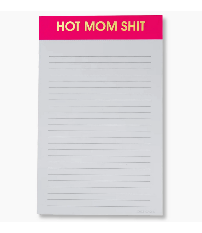 Hot Mom Shit Lined Notepad