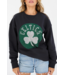 Boston Celtics Gem Logo Crew- Dark Gray
