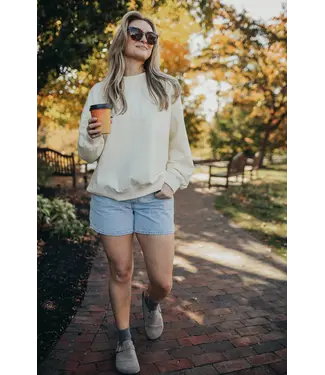 GLDN GLDN Mock Neck- Ivory