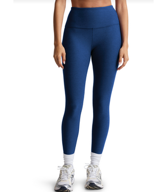 Beyond Yoga Spacedye Caught In The Midi HW Legging- Marine Blue