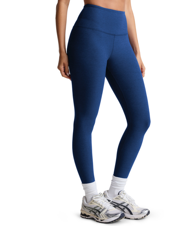 Spacedye Caught In The Midi HW Legging- Marine Blue