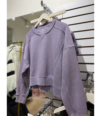 Free People Intercept Pullover- Gem