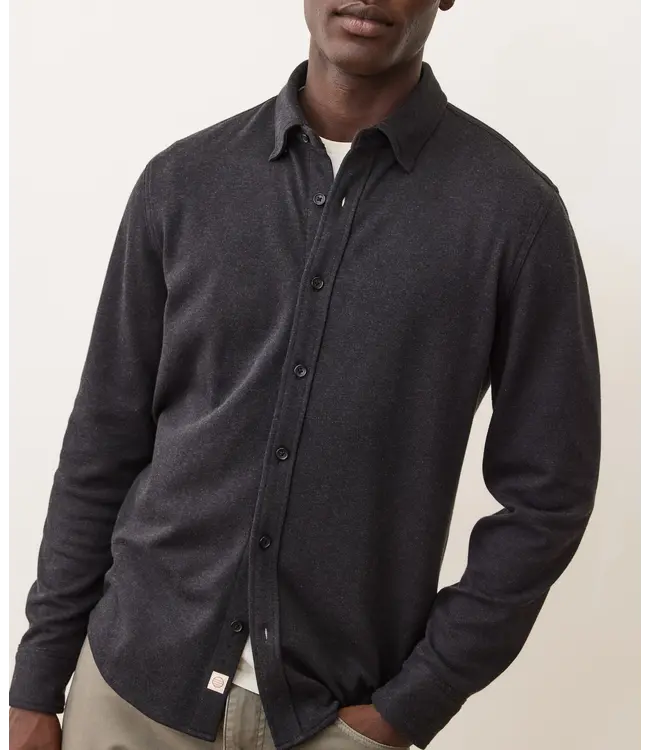 Pacifica Stretch Shirt- Black Heather
