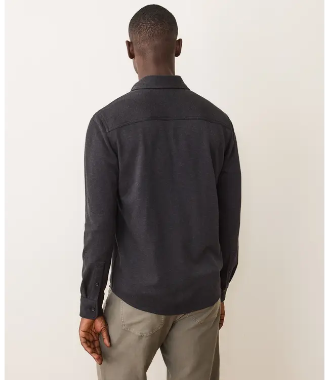 Pacifica Stretch Shirt- Black Heather
