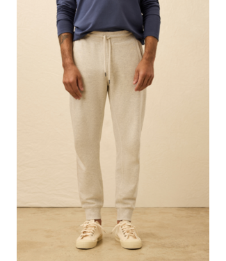 Faherty Brand Legend Sweatpant- Light Heather Grey