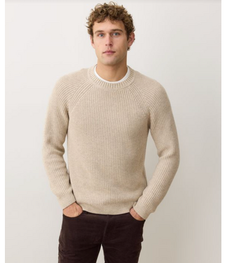 Marine Layer Inverness Crew Sweater- Oatmeal