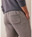 Corbet Quilted Jogger- Grey Heather