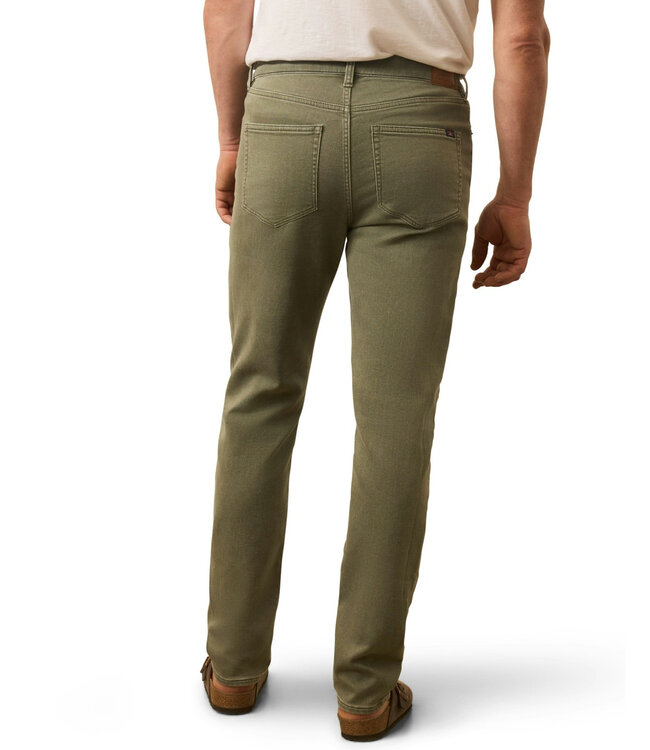 Stretch Terry 5 Pocket- Island Olive