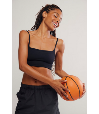 Free People Tighten Up Mini Bra- Black