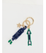 Arrow Keychain- Navy