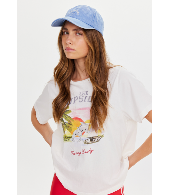 Washed Denim Soft Cap- Blue