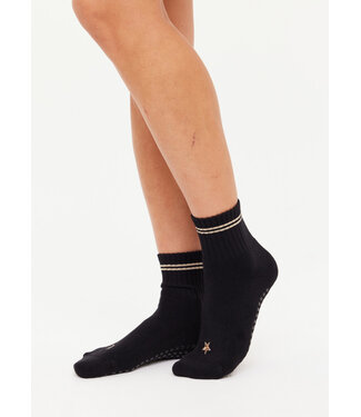 The Upside Celestia Grip Sock- Black