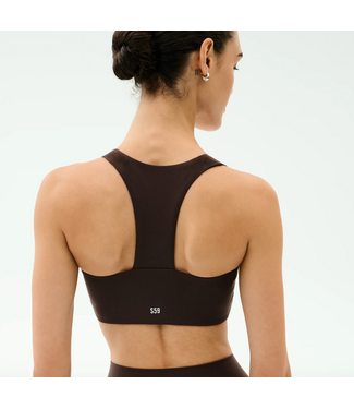 Splits59 Sara Airweight Bra- Dark Chocolate